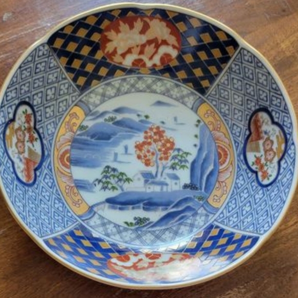 (SOLD) Vintage Otagiri Mercantile Company (OMC) Japanese Decrotive Bowl - Picture 1 of 4